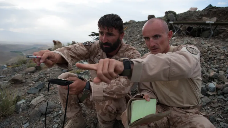 Jaroslav Lieskovan na misi v Afghánistánu