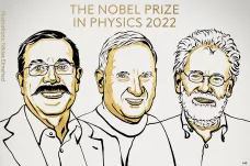 Nobelovu cenu za fyziku dostala trojice vědců za pochopení kvantového provázání