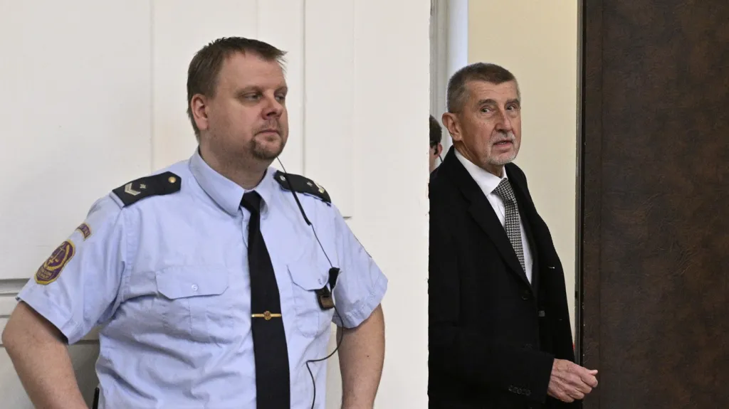 Andrej Babiš u soudu