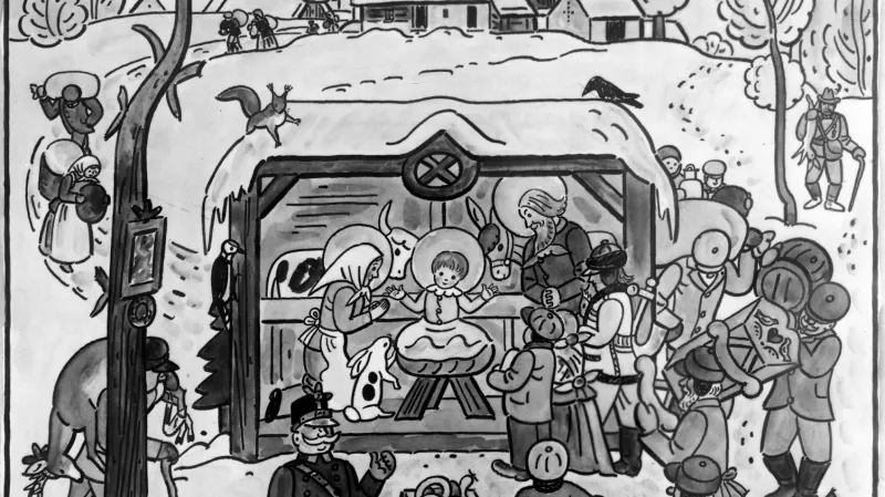 Betlém, Josef Lada 1938