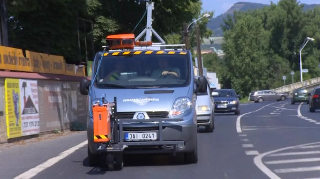 Automobil s georadarem