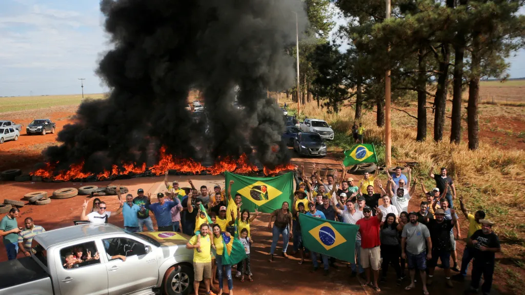 Protesty po zvolení prezidenta Brazílie