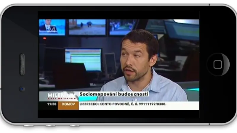 ČT24 na iPhonu