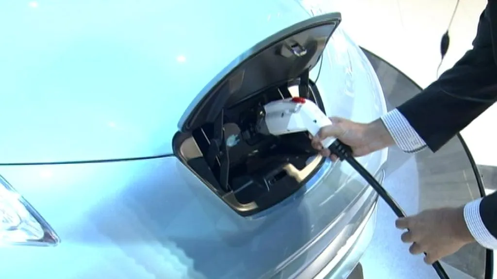Dobíjení elektromobilu
