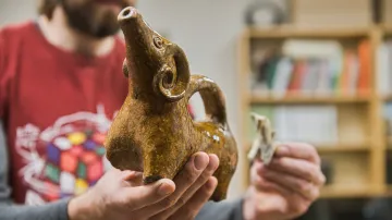 Archeologické nálezy ze stavby Janáčkova kulturního centra v Brně