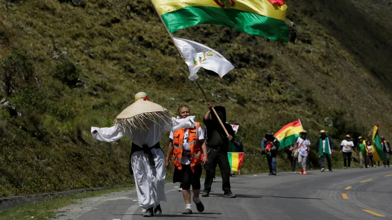 Protest proti Moralesovi