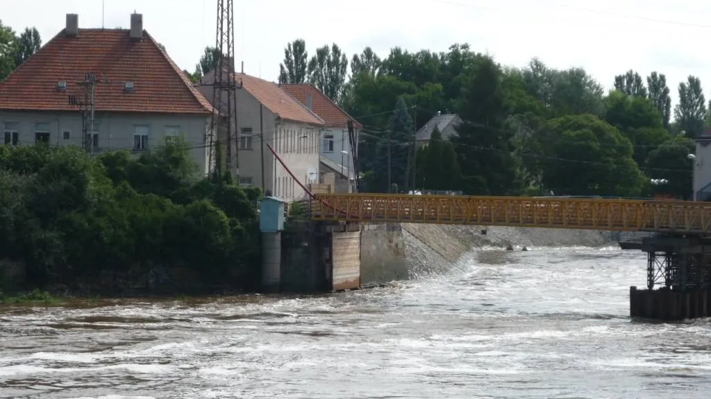 Lávka v Brandýse nad Labem