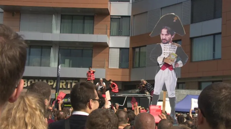 Protest proti Robertu Kaliňákovi