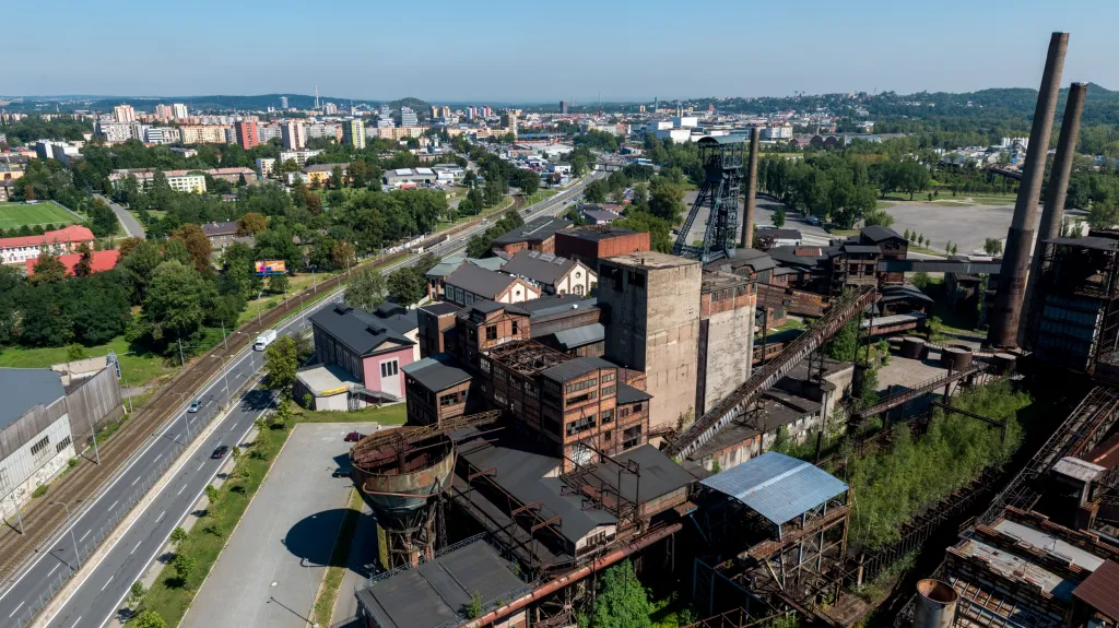 Výhled na Ostravu z vysoké pece Bolt Tower