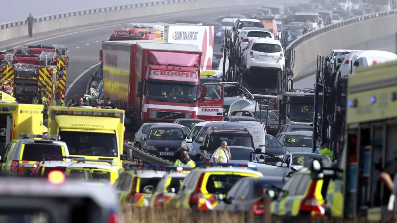 Hromadná nehoda v Kentu