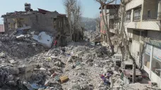 Záběr z dokumentu Nejdelší rok o zemětřesení v Turecku