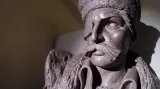 Jan Žižka - socha v Husitském muzeu v Táboře
