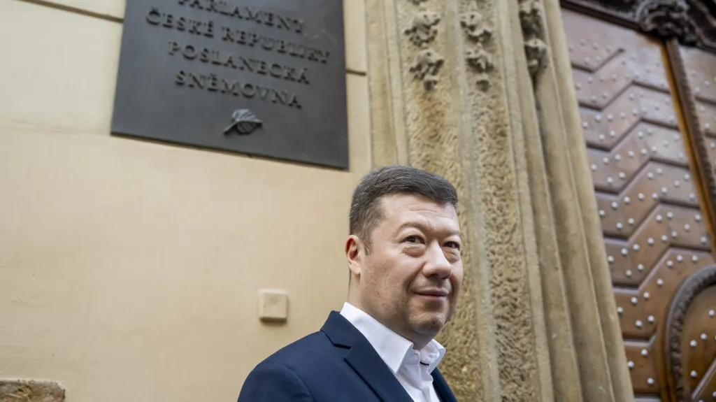 Předseda hnutí SPD Tomio Okamura