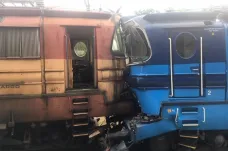V Jihlavě narazil vlak do lokomotivy, provoz je už obnoven
