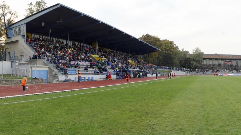 Znojemské hřiště před rekonstrukcí