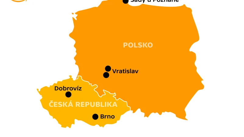 Plánované sklady společnosti Amazon