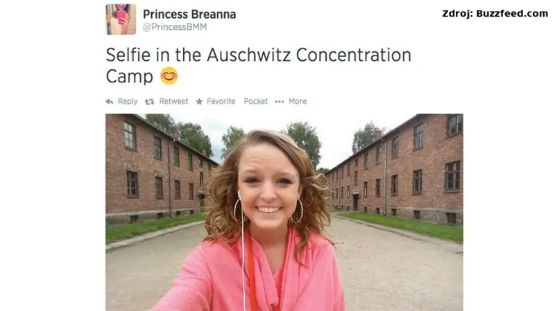 Selfie z Osvětimi