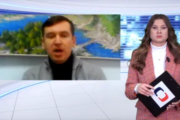 Підготовка експозиції про умови полону в школі в Ягідному