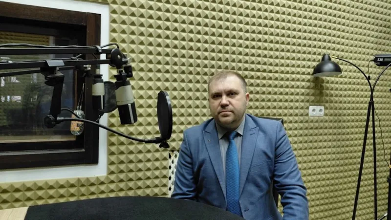Oleksandr Masjuk, vedoucí oddělení živočišné výroby odboru zemědělsko-průmyslového komplexu regionální vojenské správy