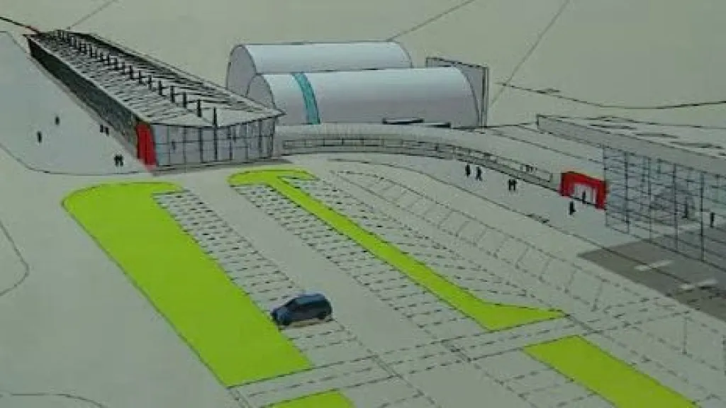 Projekt vlakem na letiště