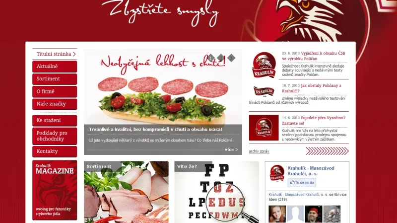 Krahulík - Masozávod Krahulčí