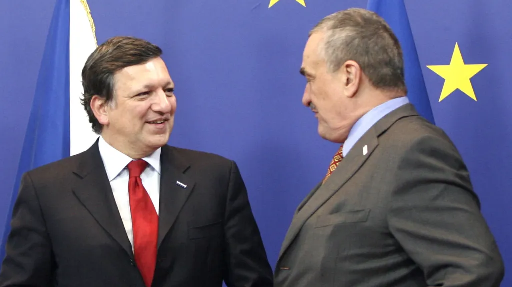 José Manuel Barroso a Karel Schwarzenberg