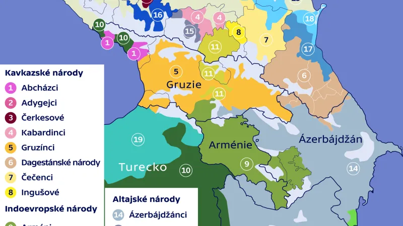 Národy na Kavkaze