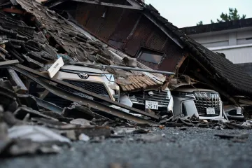 Počet obětí zemětřesení v Japonsku stoupl na nejméně 34 mrtvých
