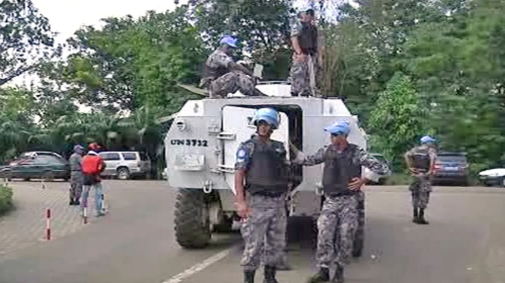 Jednotky OSN v Pobřeží slonoviny