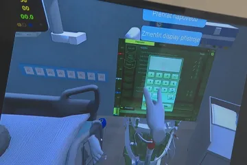 Se zaškolením zdravotníků pro práci na JIP má pomoci virtuální realita