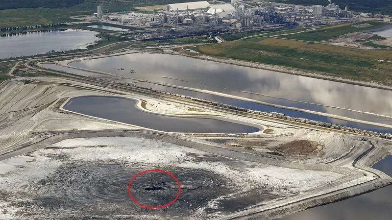 Místo, kde došlo ke kontaminaci