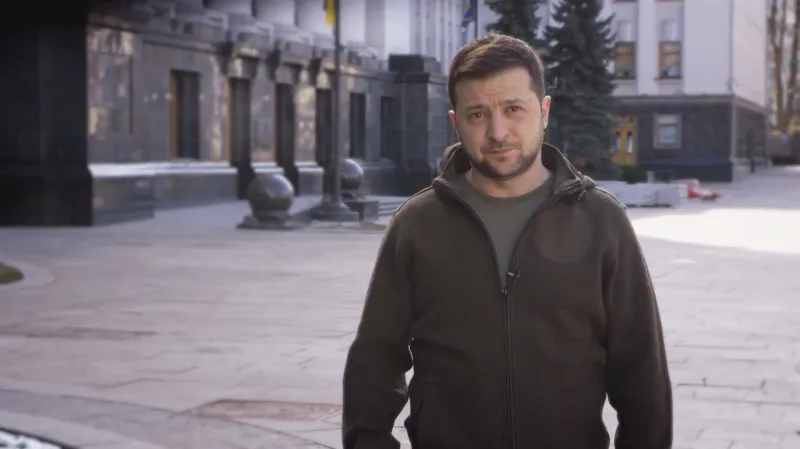Ukrajinský prezident Zelenskyj