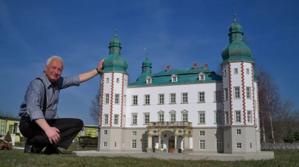 Model zámku z Vrchlabí