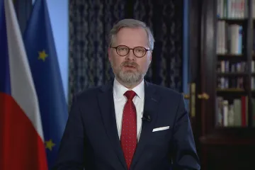 Nenecháme vás padnout, slíbil Fiala v projevu. Z drahoty obvinil Rusko a Babišovu vládu