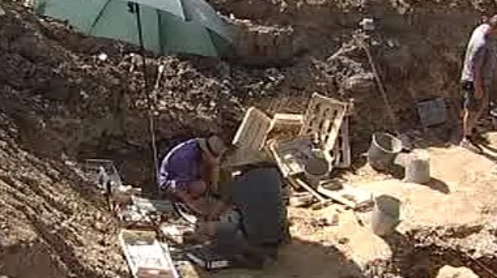 Paleontologický výzku v Ovčíně
