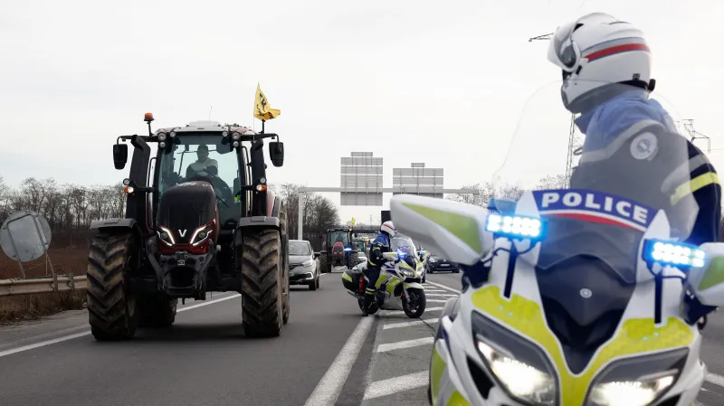 Protesty francouzských farmářů