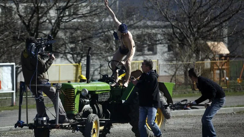 Natáčení koprodukčního snímku České televize Dům.