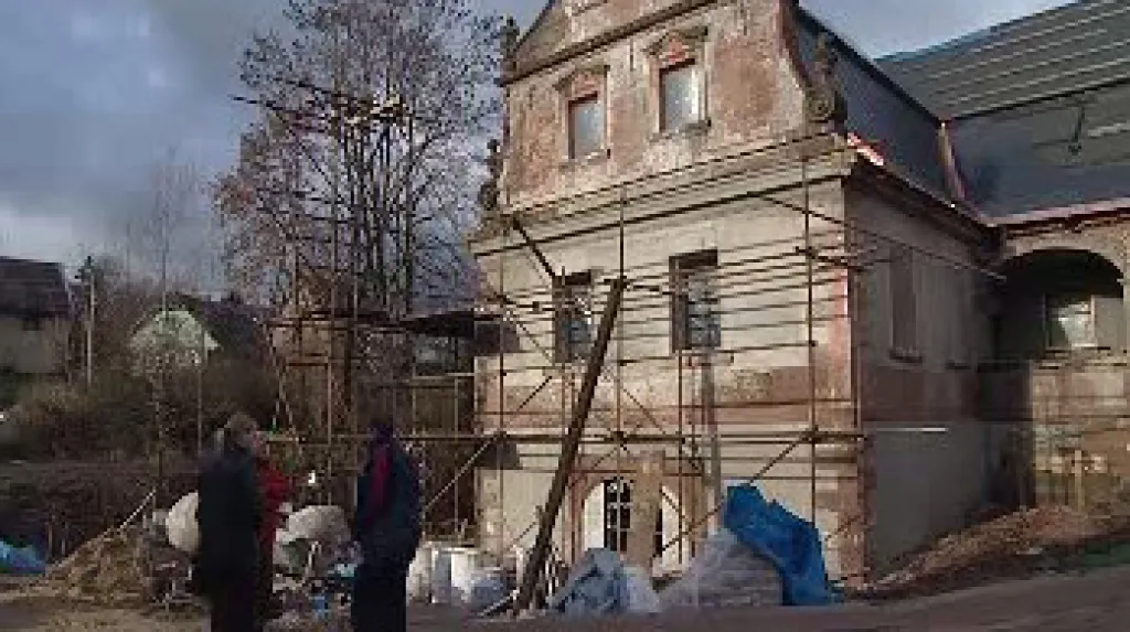 Plátenický dům v Horní Branné