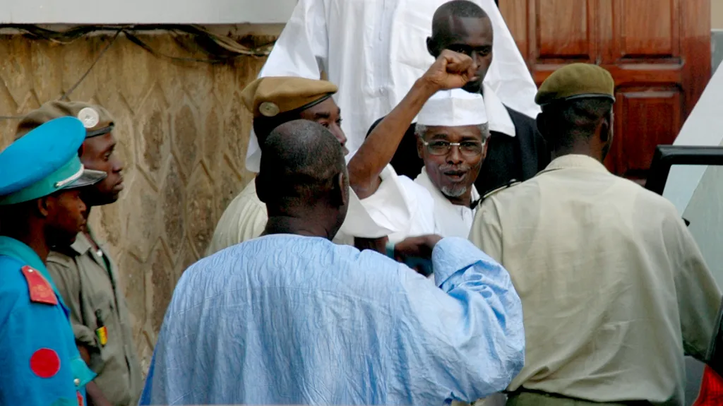 Čadský prezident Hissene Habré