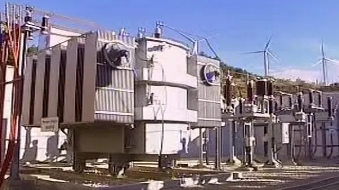 Větrná elektrárna s transformátorem