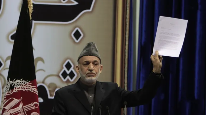 Afghánský prezident Karzaj
