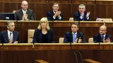 Slovenská vláda v parlamentu