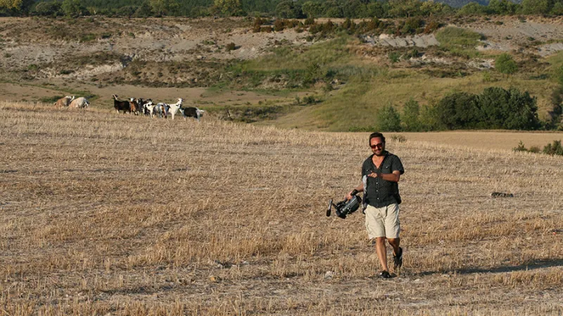 Otakáro M. Schmidt při natáčení v Jižní Americe