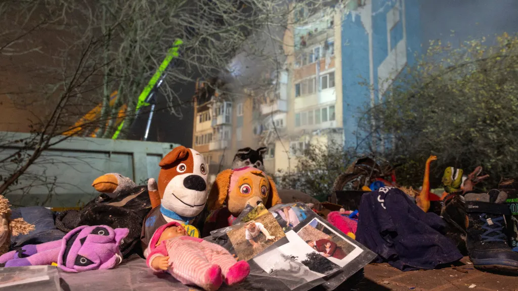 Důsledky ruského útoku na ukrajinské město Ternopil