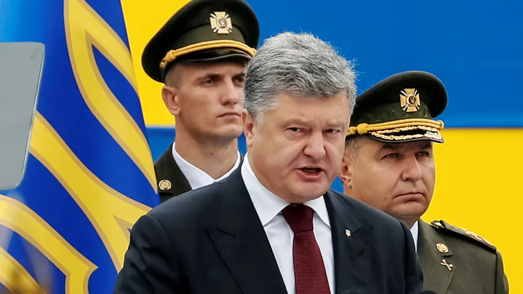 Ukrajinský prezident Petro Porošenko