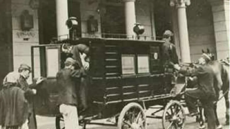 Vídeňská sanitka z roku 1880