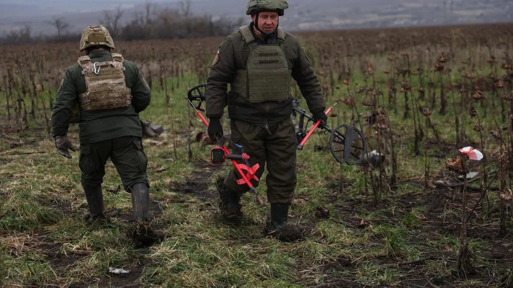 Ukrajinci čistí Doněckou oblast od min
