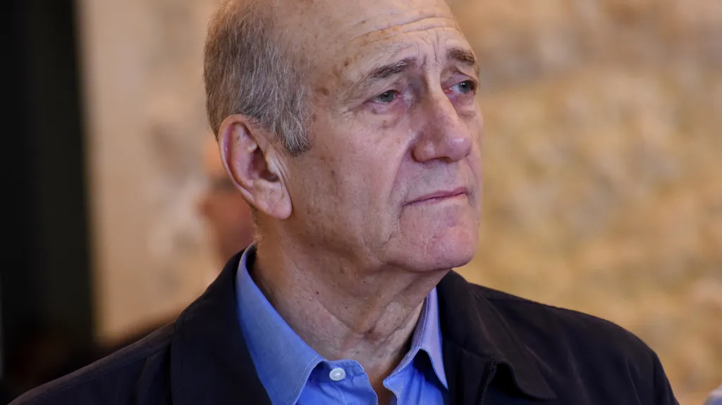 Izraelský expremiér Ehud Olmert