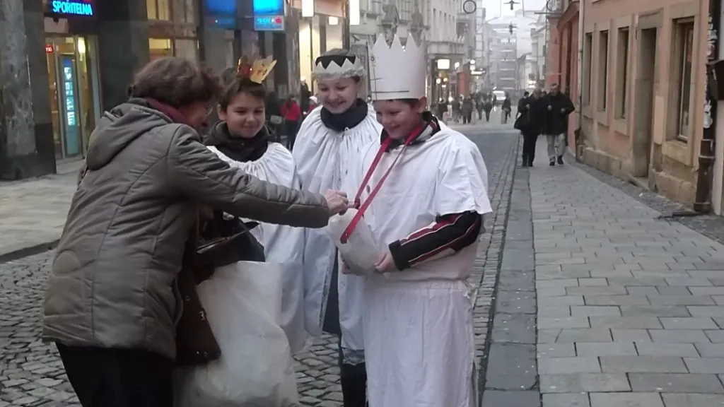 Tříkrálová sbírka v Brně