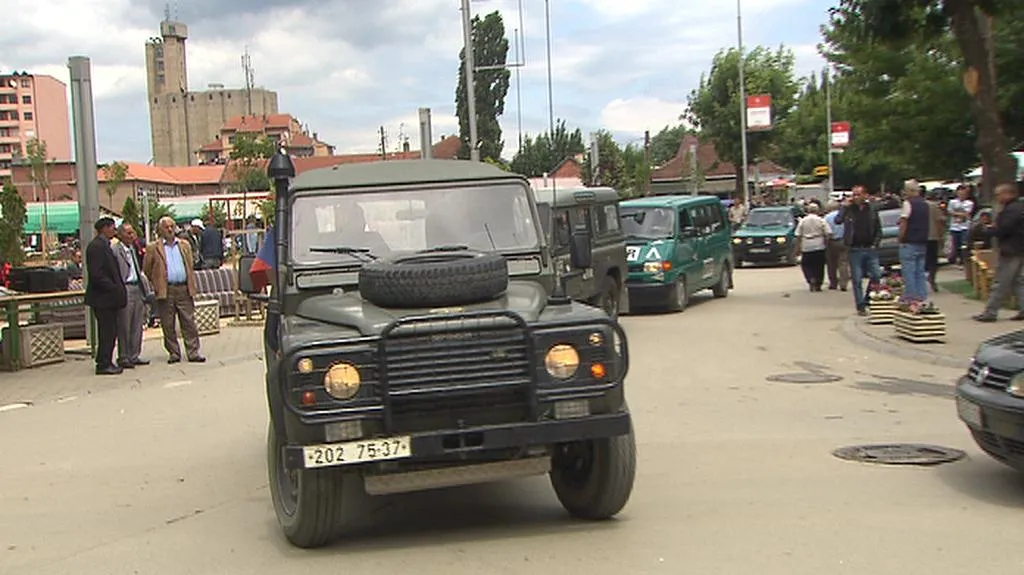 Jednotky KFOR v Kosovu
